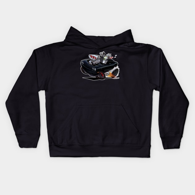 Challenger HELLCAT Black Kids Hoodie by vincecrain